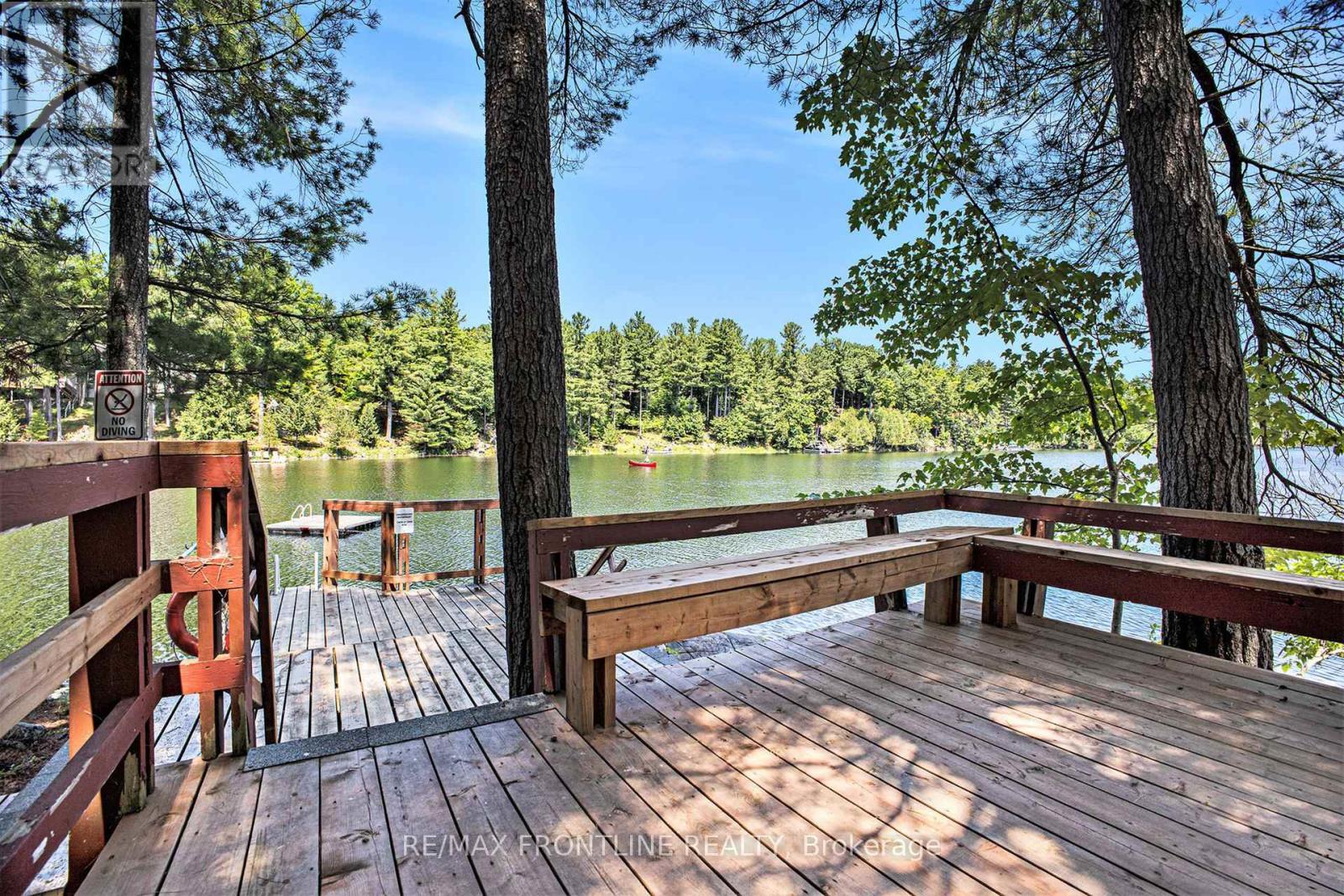 PARK AREA - 327 Lakewood Road, Tay Valley, ON - Outdoor With Body Of Water With Deck Patio Veranda