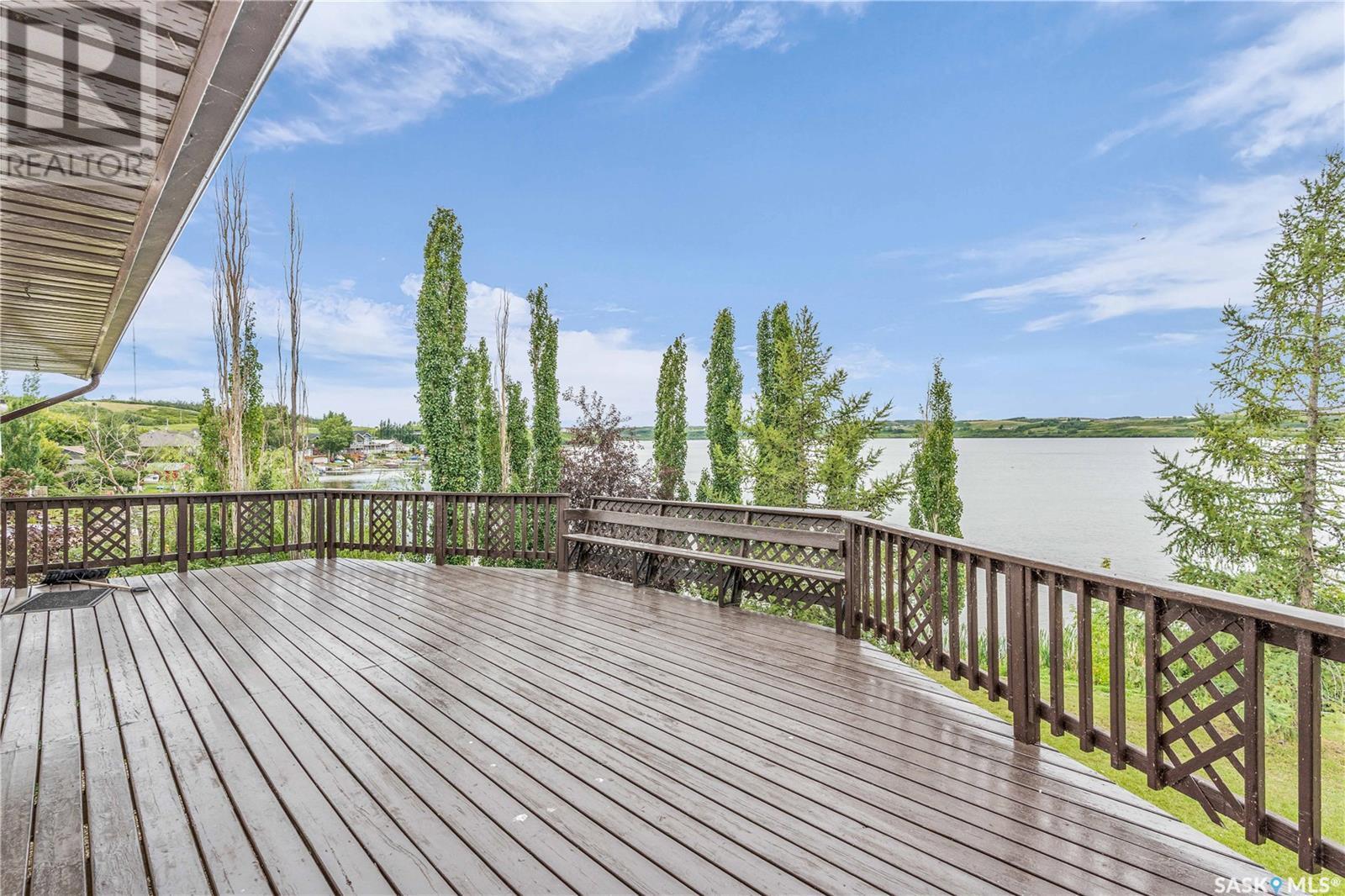 115 Boyer Drive, Meota Rm No.468, SK - Outdoor With Body Of Water With Deck Patio Veranda With Exterior
