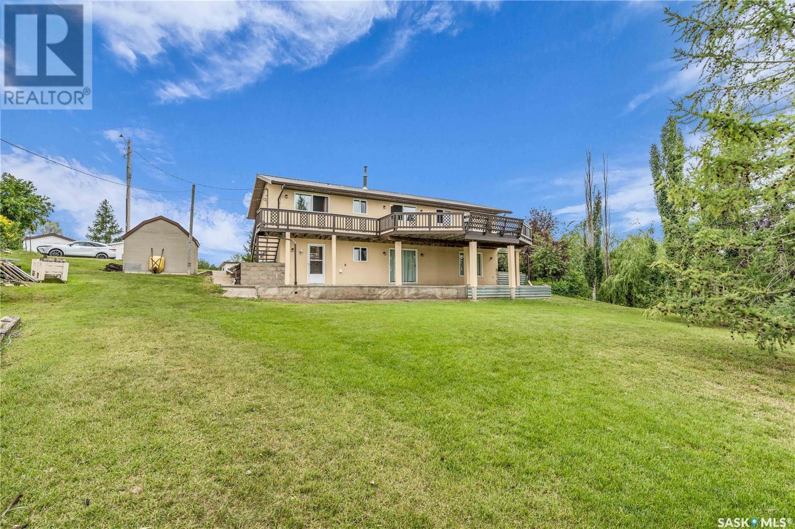 115 Boyer Drive, Meota Rm No.468, SK - Outdoor With Deck Patio Veranda