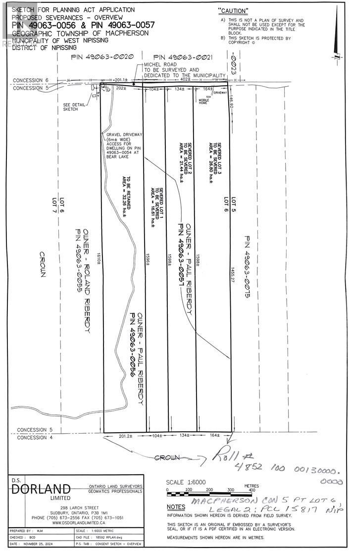 Pt 2 Michel Road, West Nipissing, ON