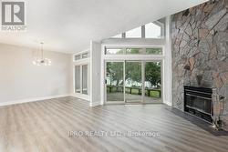 Open concept family and dining room -