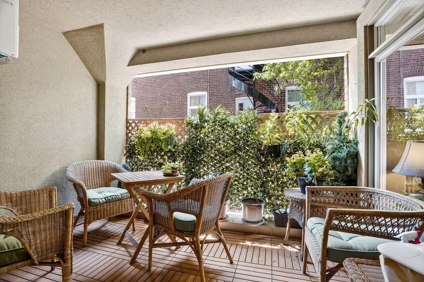 Balcon - 201-828 Av. Querbes, Montréal (Outremont), QC - Outdoor With Deck Patio Veranda With Exterior