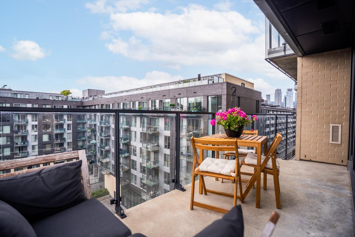 Balcon - 810-1458 Rue Des Bassins, Montréal (Le Sud-Ouest), QC - Outdoor With Balcony