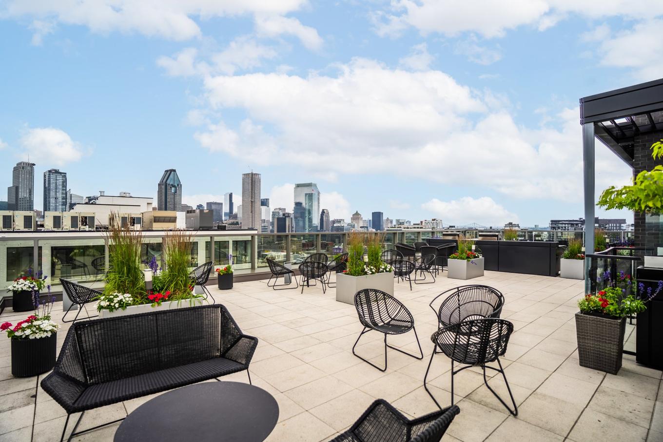 Terrasse - 810-1458 Rue Des Bassins, Montréal (Le Sud-Ouest), QC - Outdoor