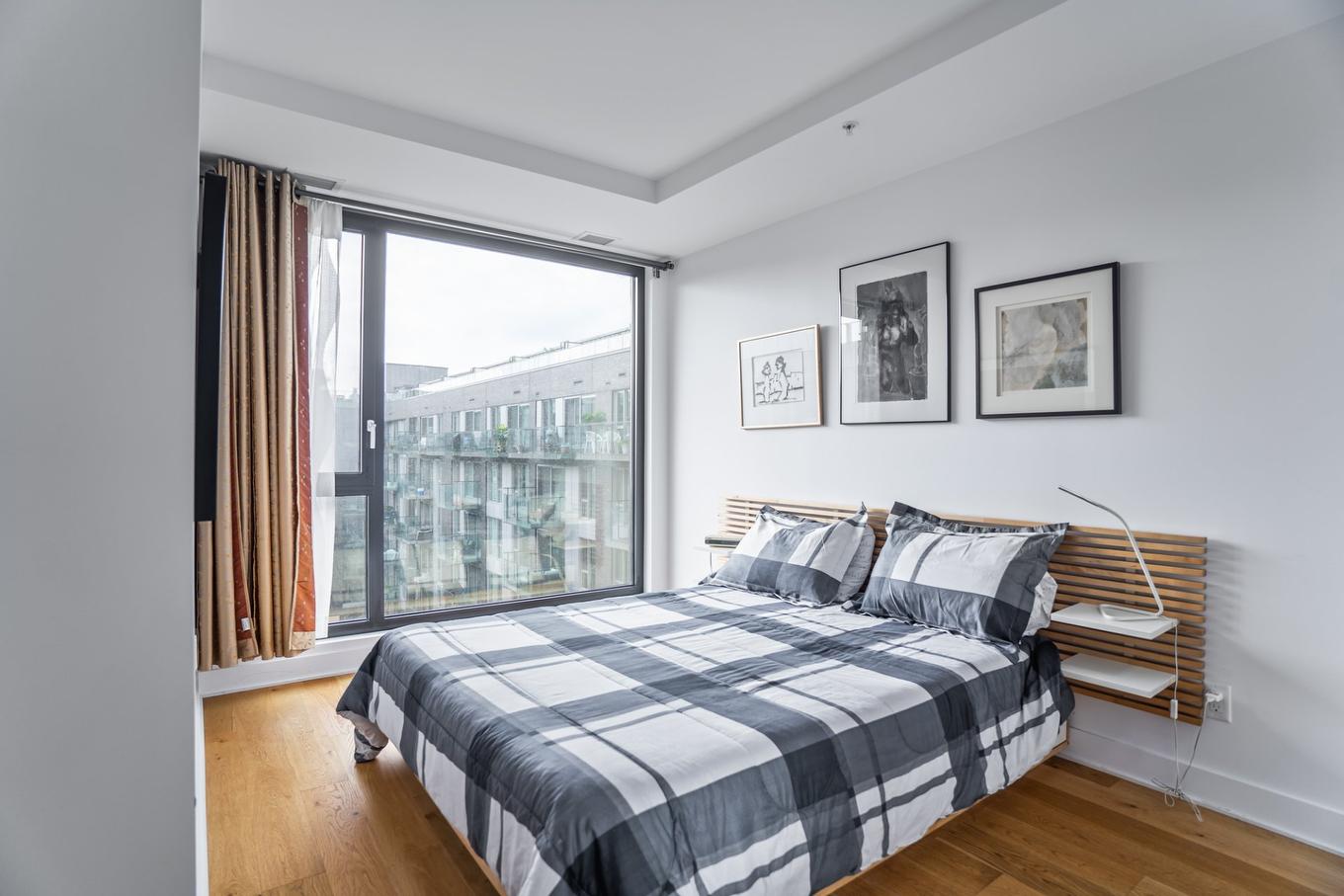 Chambre à coucher principale - 810-1458 Rue Des Bassins, Montréal (Le Sud-Ouest), QC - Indoor Photo Showing Bedroom
