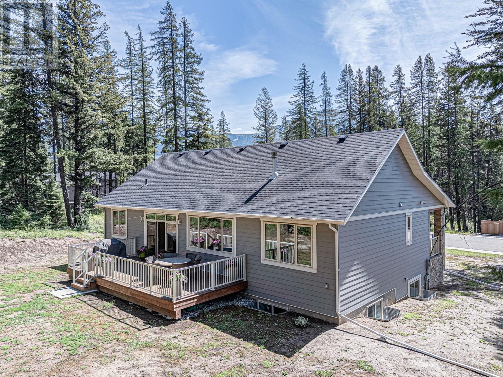 2041 Golden Eagle Drive, Sparwood, BC - Outdoor With Deck Patio Veranda With Exterior