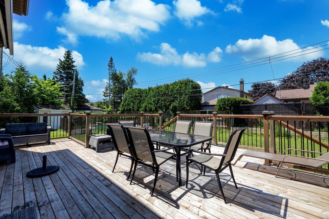 Terrasse - 444 Crois. Boyer, Montréal (L'Île-Bizard/Sainte-Geneviève), QC - Outdoor With Deck Patio Veranda