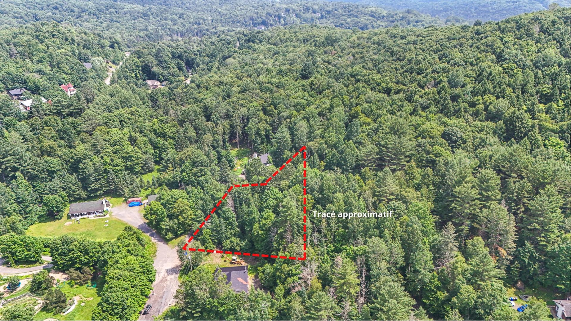 Aerial View - Ch. De La Source, Sainte-Adèle, QC