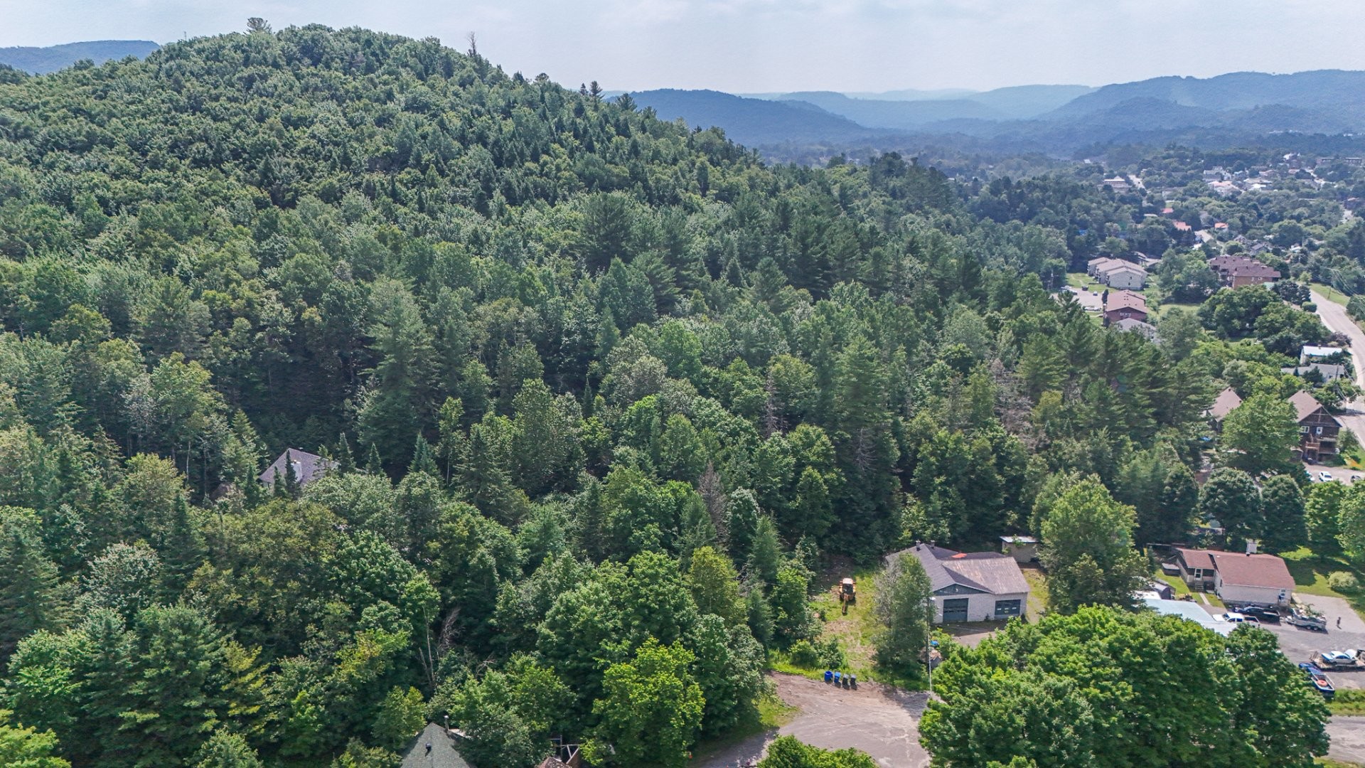 Aerial View - Ch. De La Source, Sainte-Adèle, QC