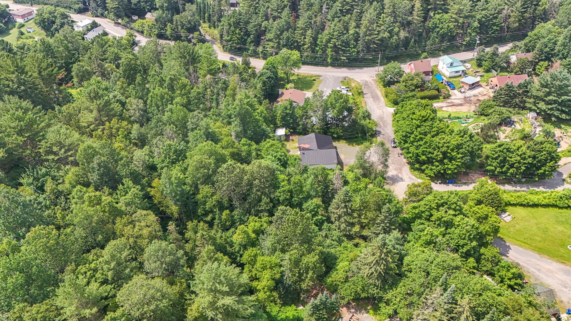 Aerial View - Ch. De La Source, Sainte-Adèle, QC