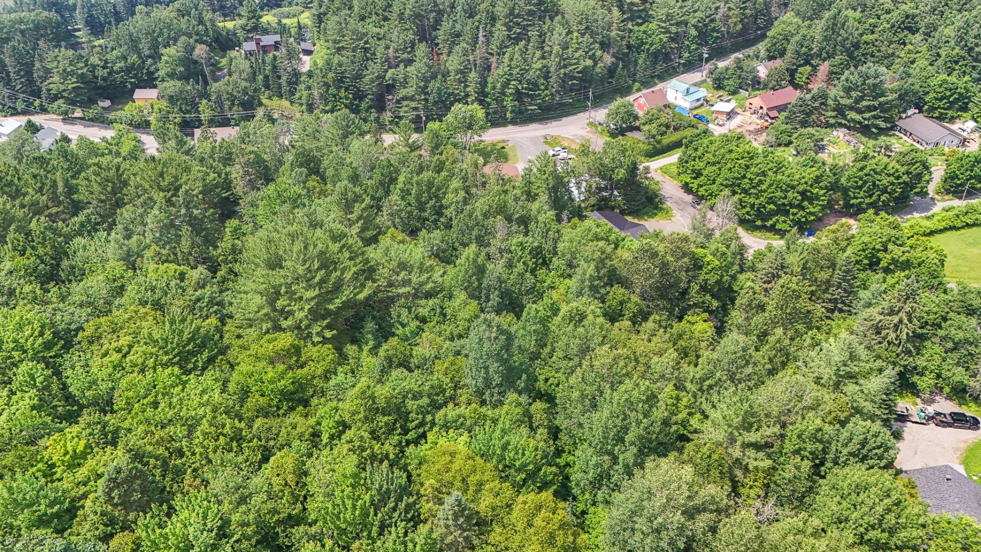 Aerial View - Ch. De La Source, Sainte-Adèle, QC