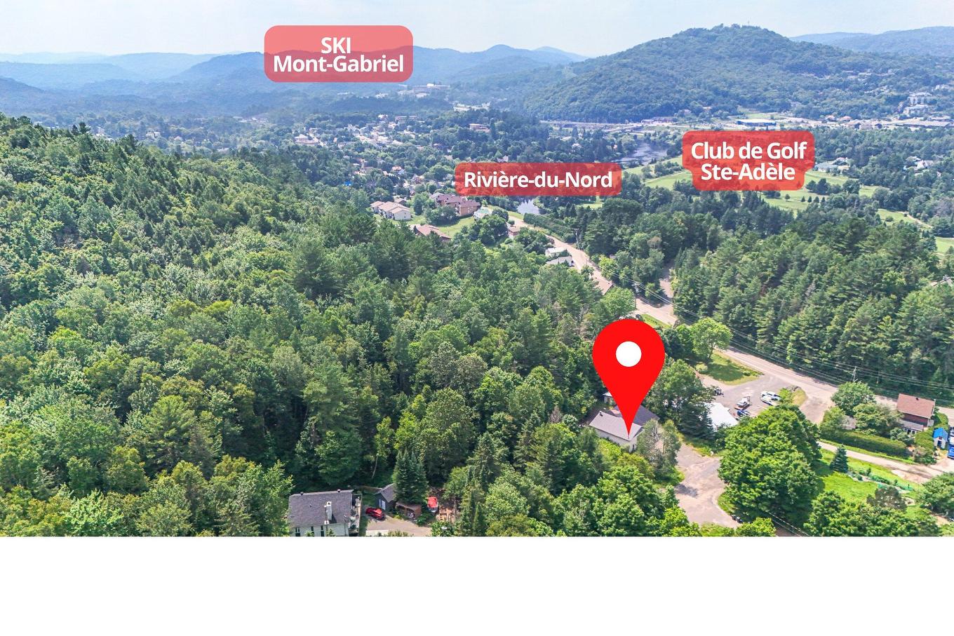 Photo aérienne - 980 Ch. De La Source, Sainte-Adèle, QC