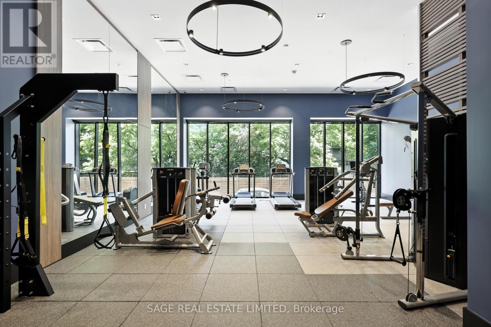 206 - 863 St Clair Avenue W, Toronto, ON - Indoor Photo Showing Gym Room