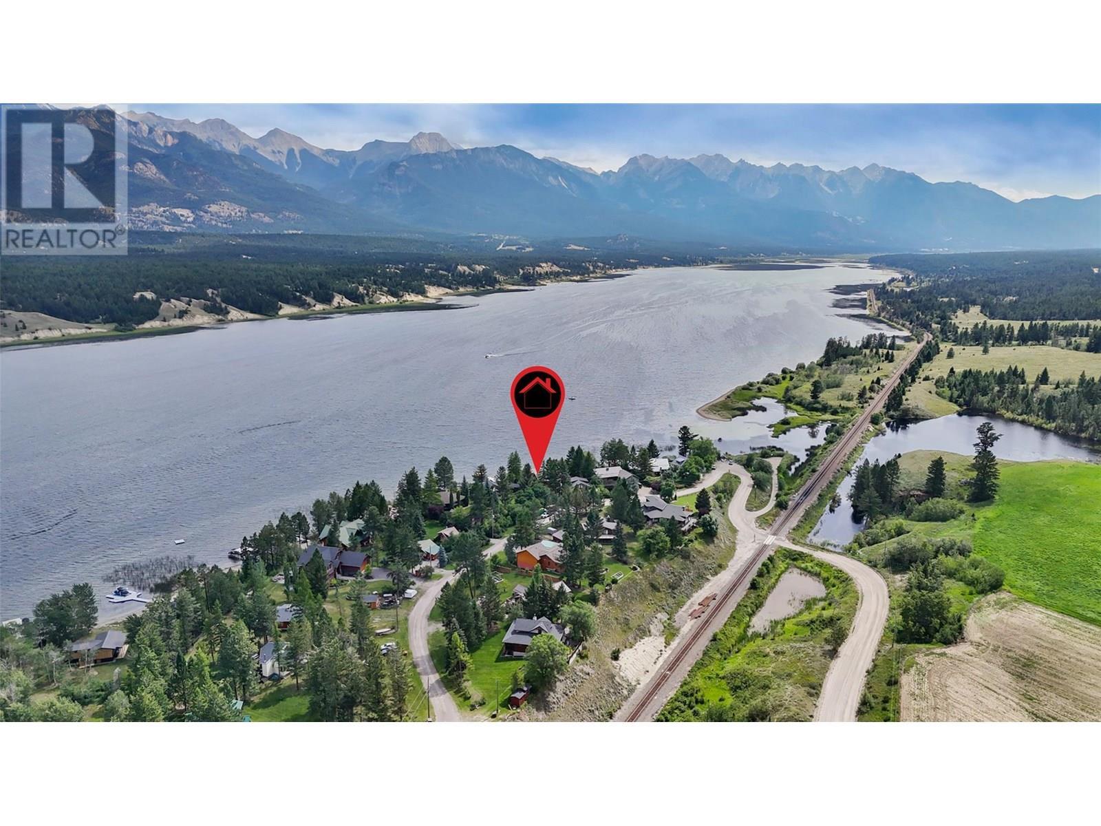 2384 Ruault Road, Invermere, BC - Outdoor With Body Of Water With View
