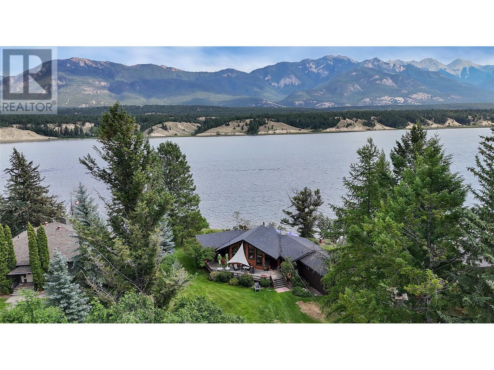 2384 Ruault Road, Invermere, BC - Outdoor With Body Of Water With View