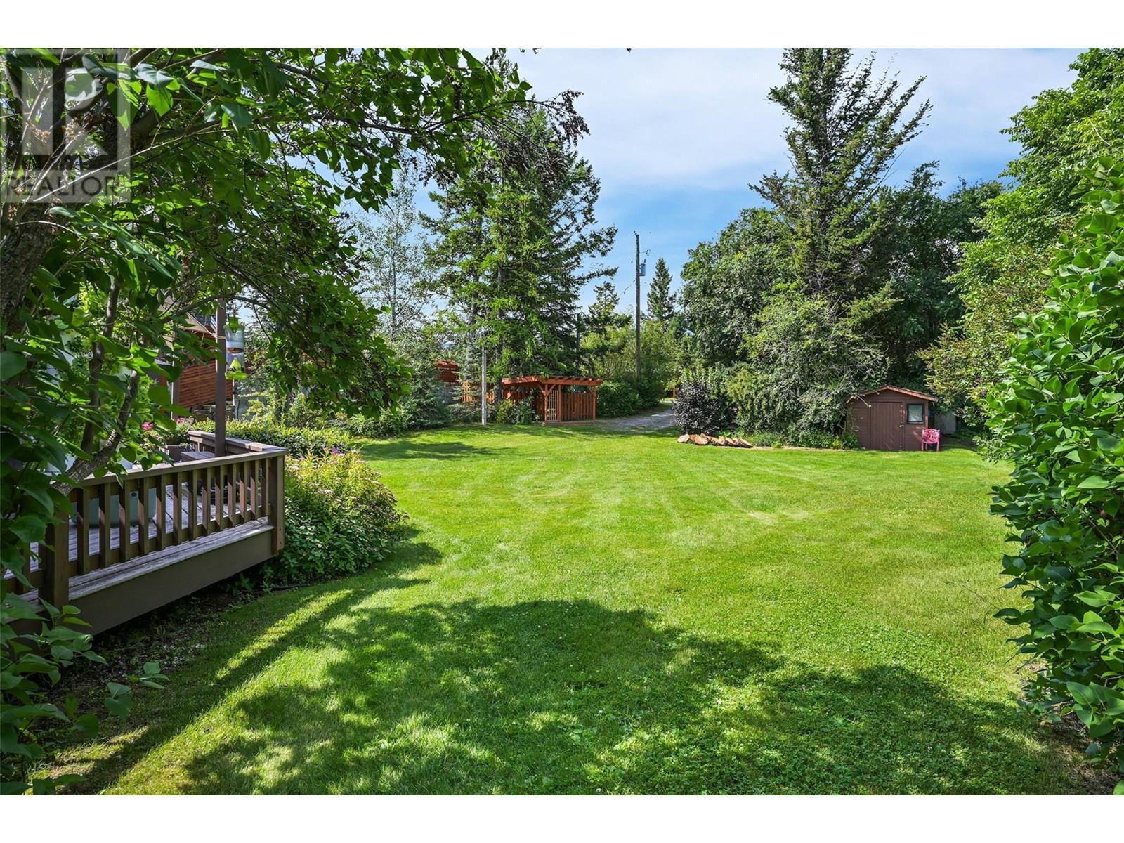 2384 Ruault Road, Invermere, BC - Outdoor With Backyard
