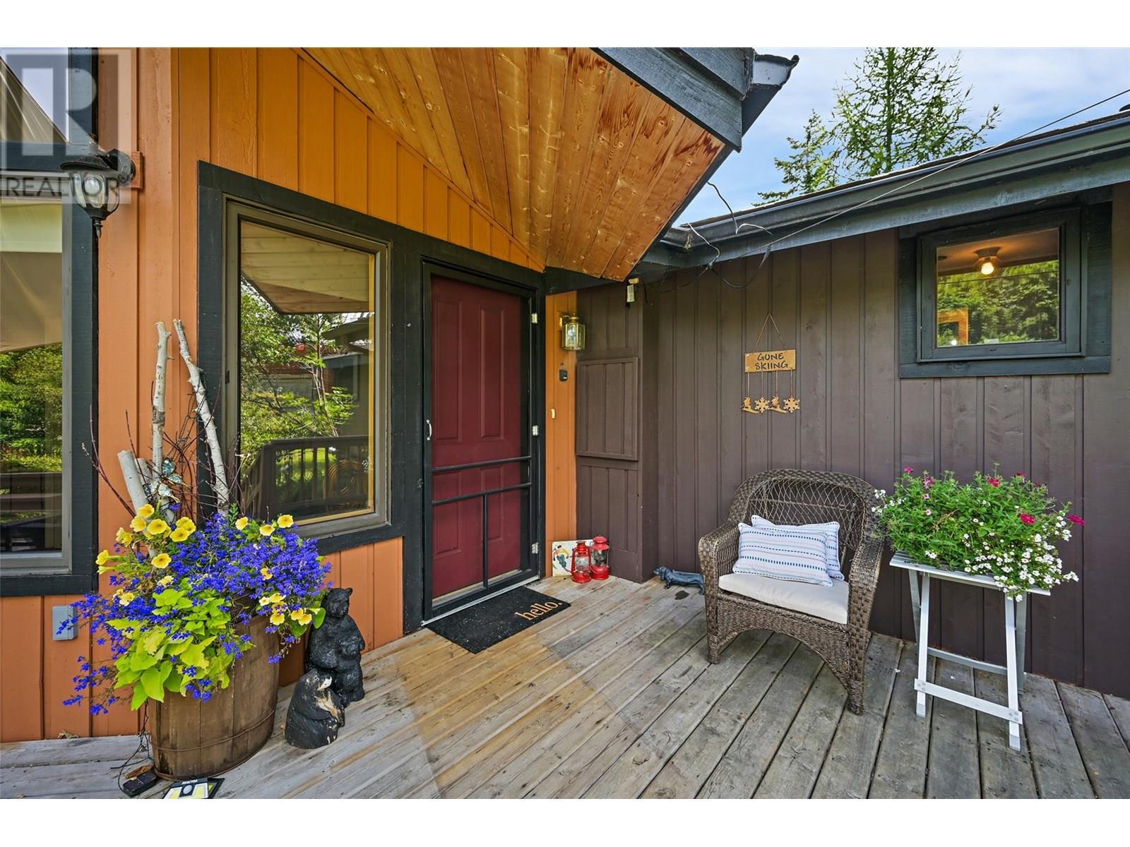2384 Ruault Road, Invermere, BC - Outdoor With Deck Patio Veranda With Exterior