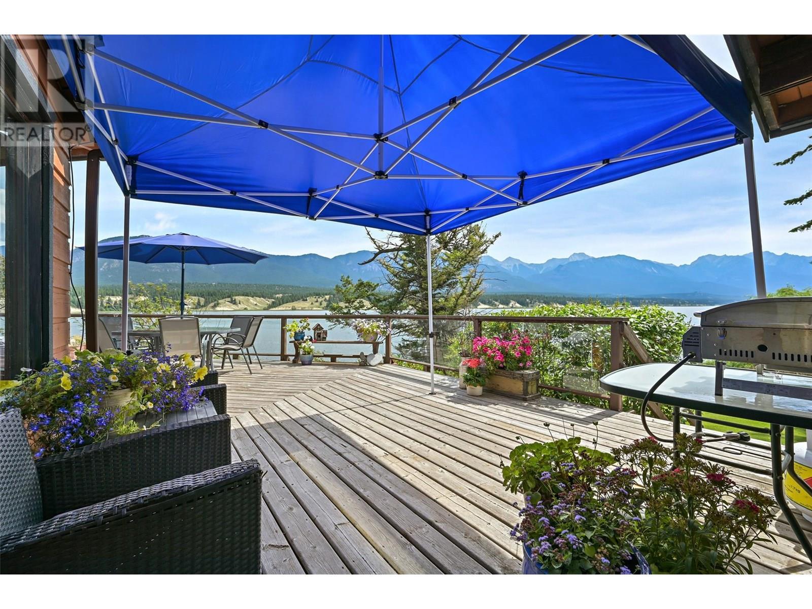 2384 Ruault Road, Invermere, BC - Outdoor With Deck Patio Veranda