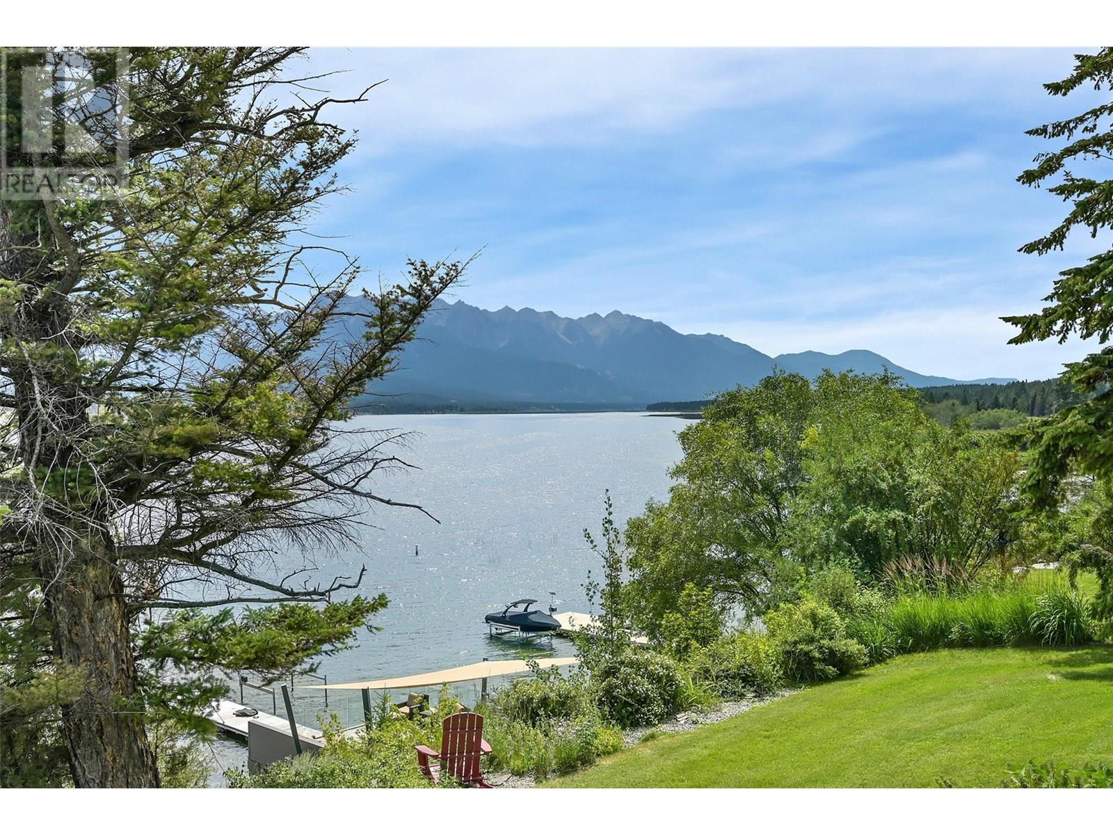 2384 Ruault Road, Invermere, BC - Outdoor With Body Of Water With View