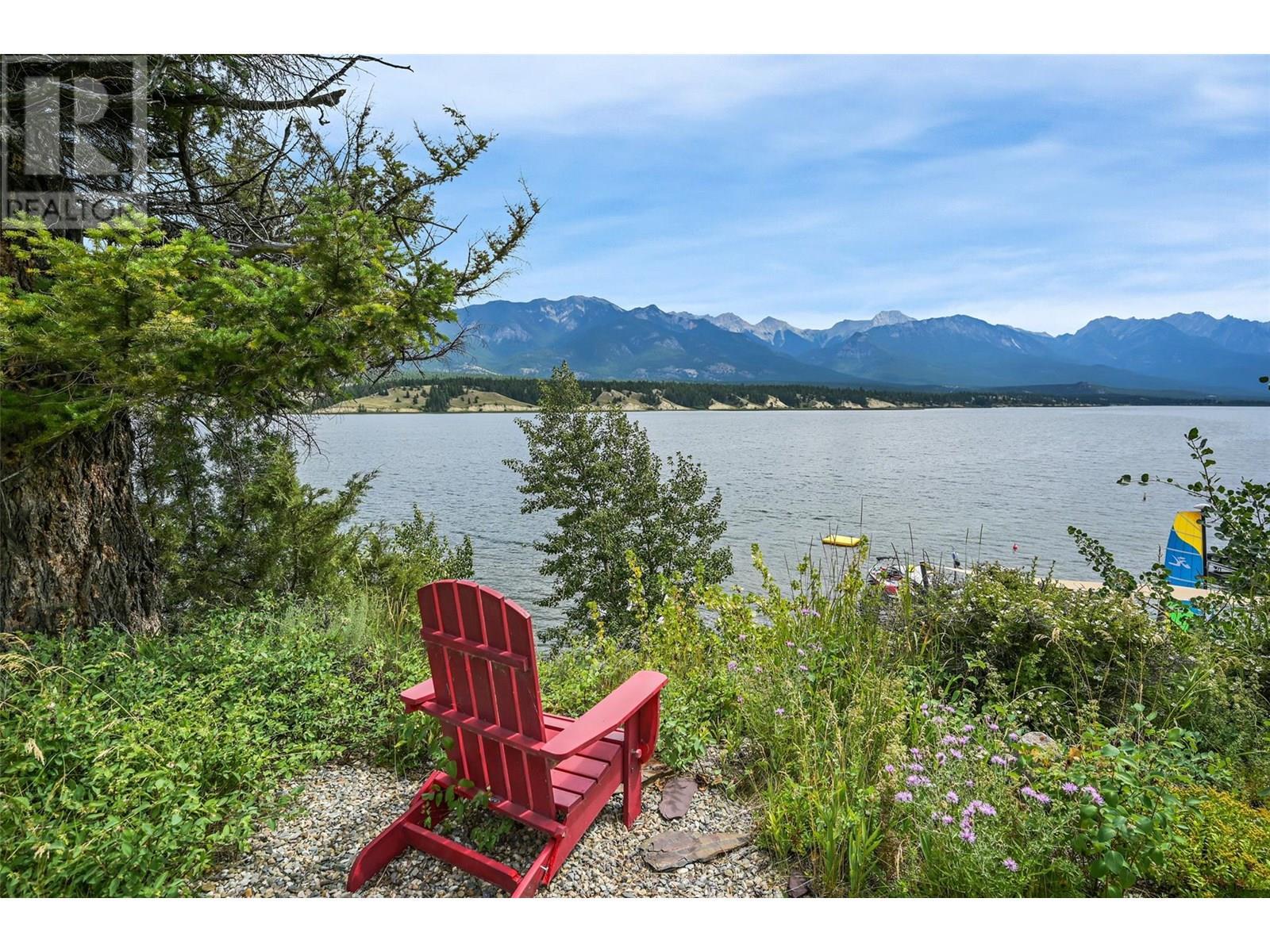 2384 Ruault Road, Invermere, BC - Outdoor With Body Of Water With View