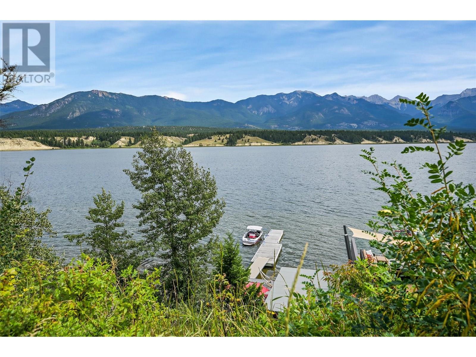 2384 Ruault Road, Invermere, BC - Outdoor With Body Of Water With View