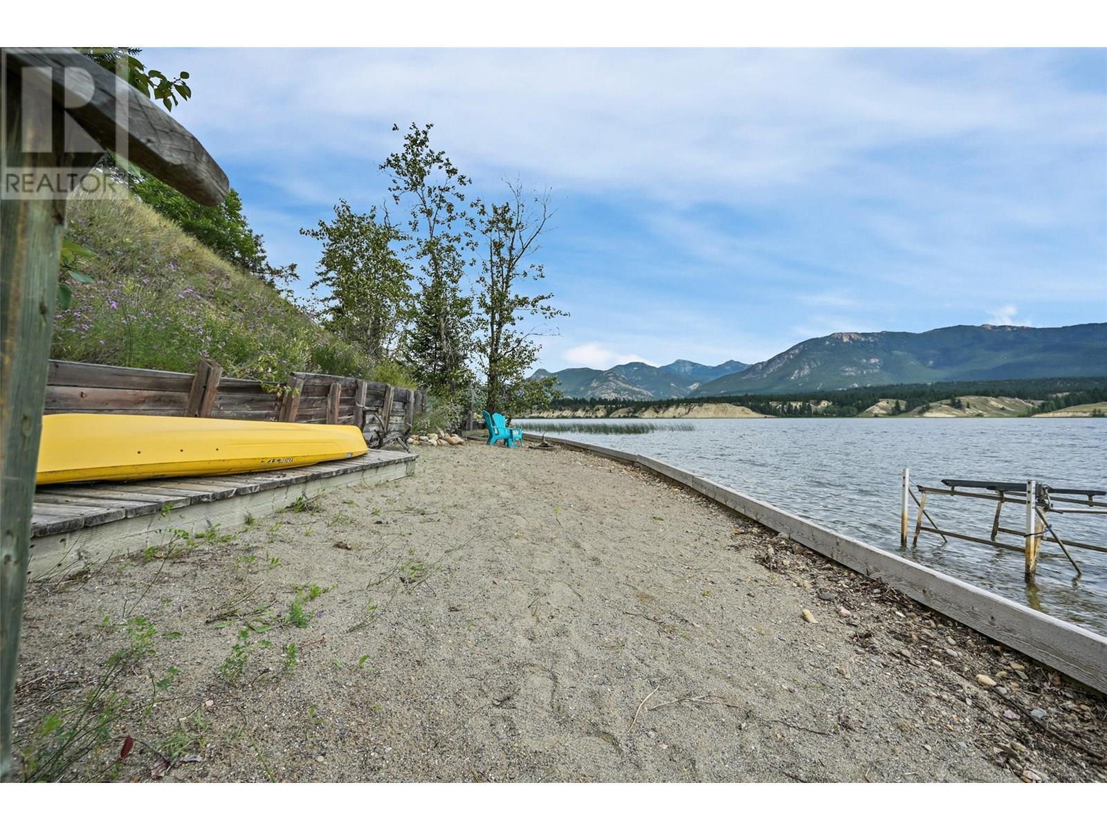 2384 Ruault Road, Invermere, BC - Outdoor With Body Of Water With View