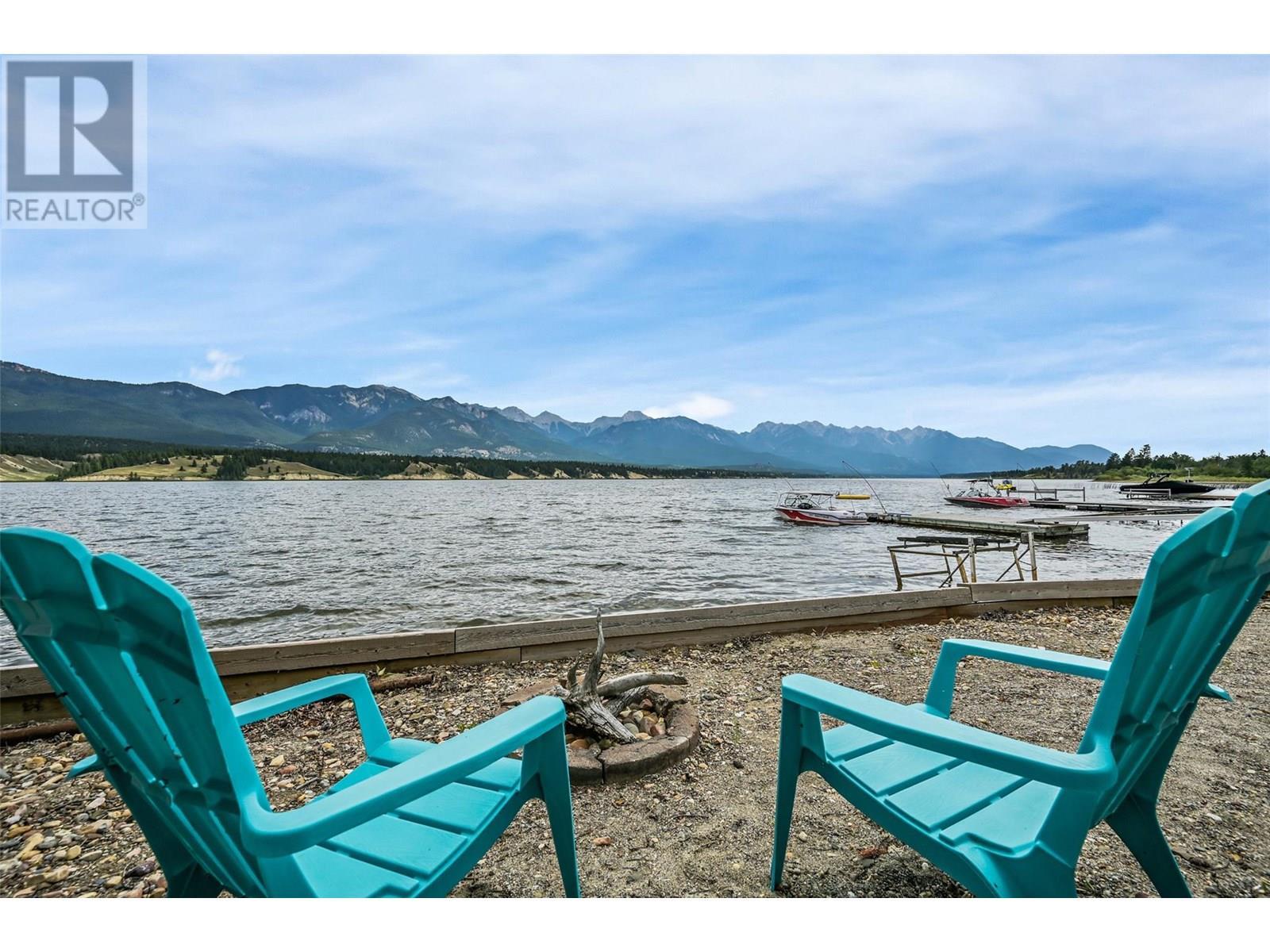 2384 Ruault Road, Invermere, BC - Outdoor With Body Of Water With View