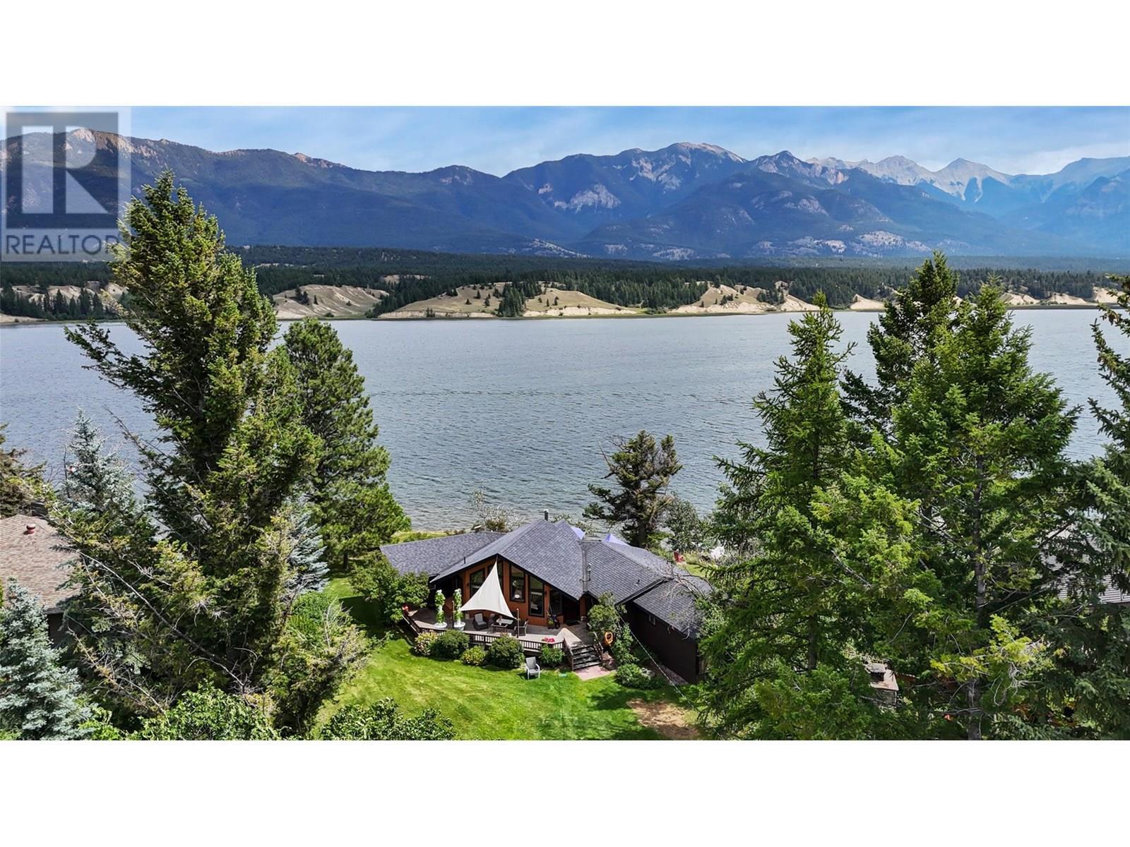 2384 Ruault Road, Invermere, BC - Outdoor With Body Of Water With View