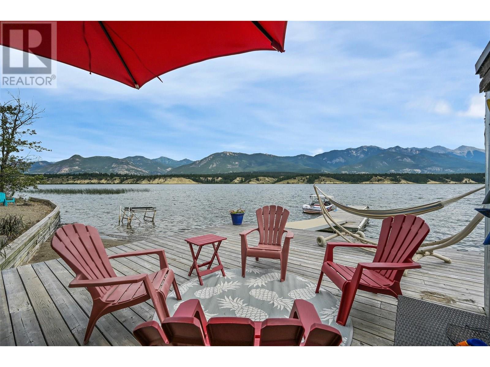 2384 Ruault Road, Invermere, BC - Outdoor With Deck Patio Veranda With View