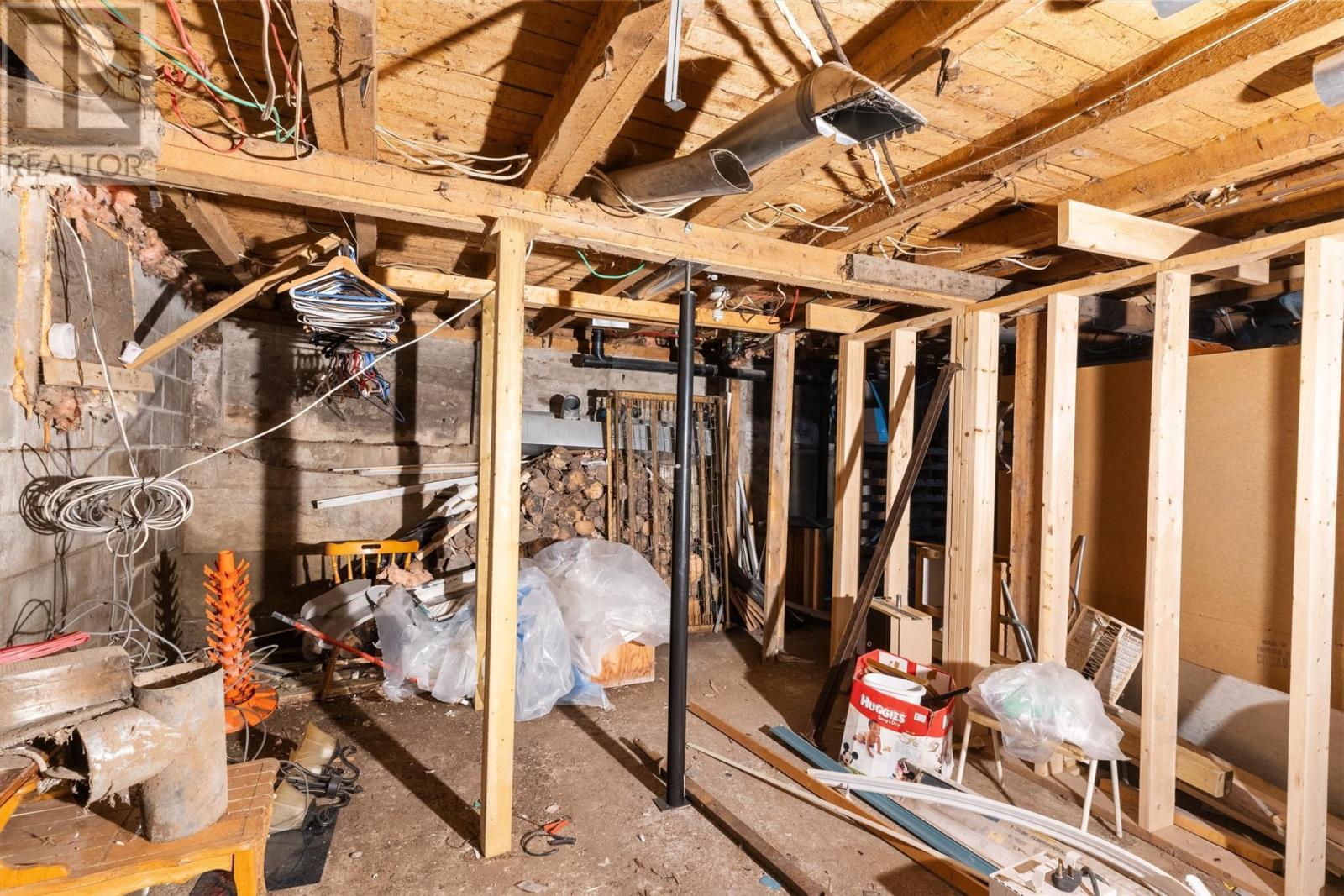 1-2 Balsam Drive, Gambo, NL - Indoor Photo Showing Basement