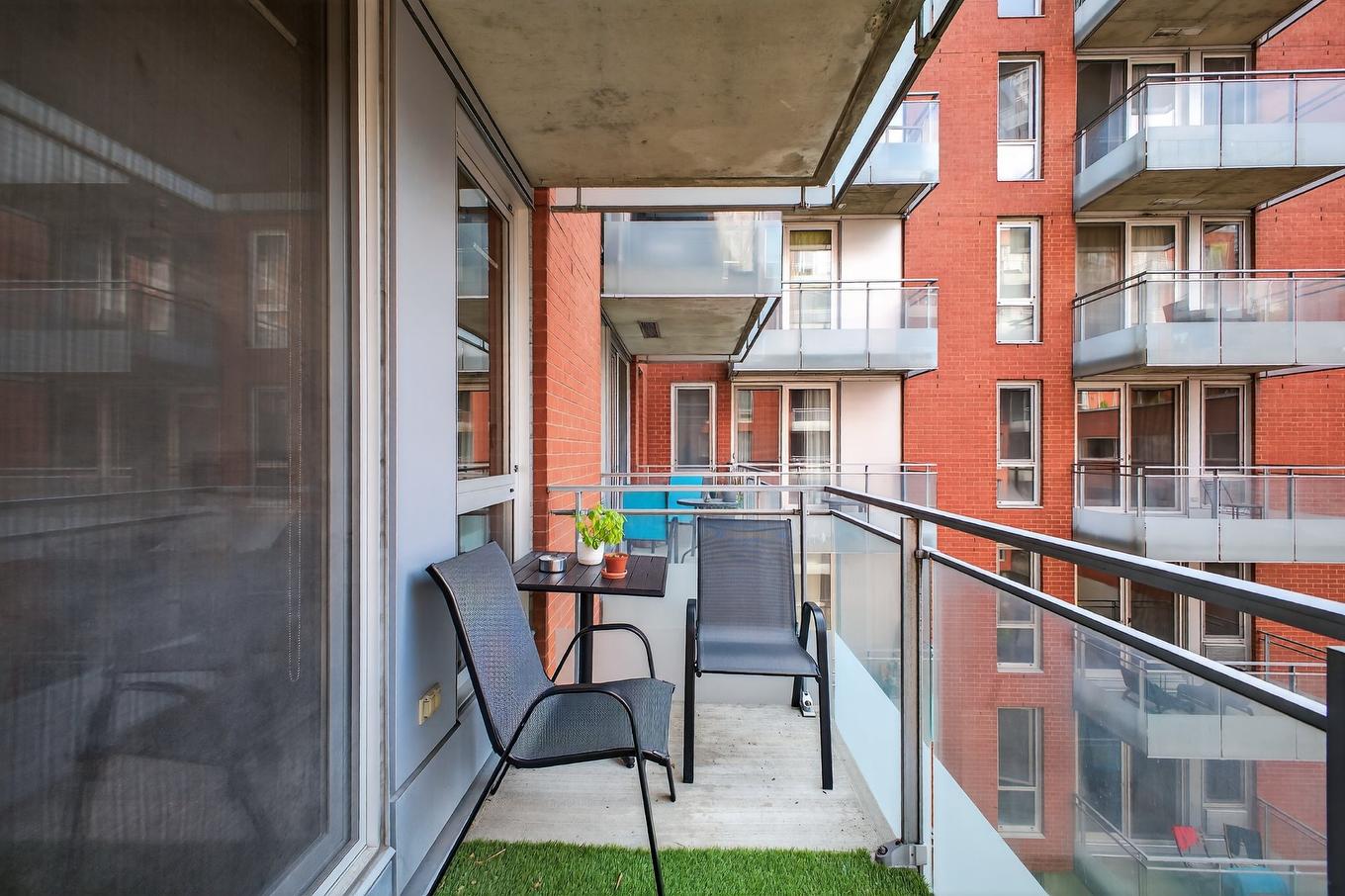Balcony - 428-950 Rue Notre-Dame O., Montréal (Le Sud-Ouest), QC - Outdoor With Exterior