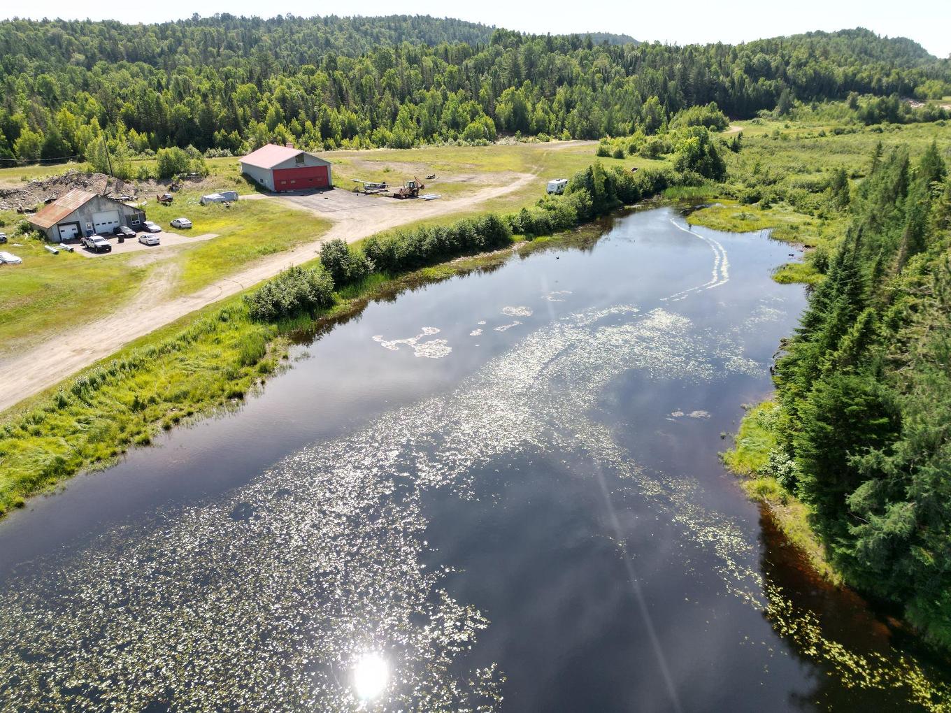 Waterfront - 121 - 125 4E Rang, Saint-Alphonse-Rodriguez, QC - Outdoor With Body Of Water With View