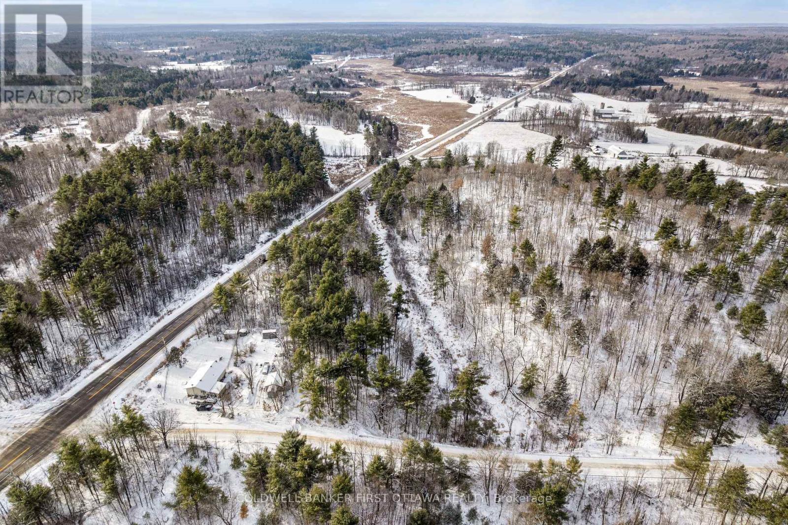 Land has mature trees - 115 Doran Road, Tay Valley, ON