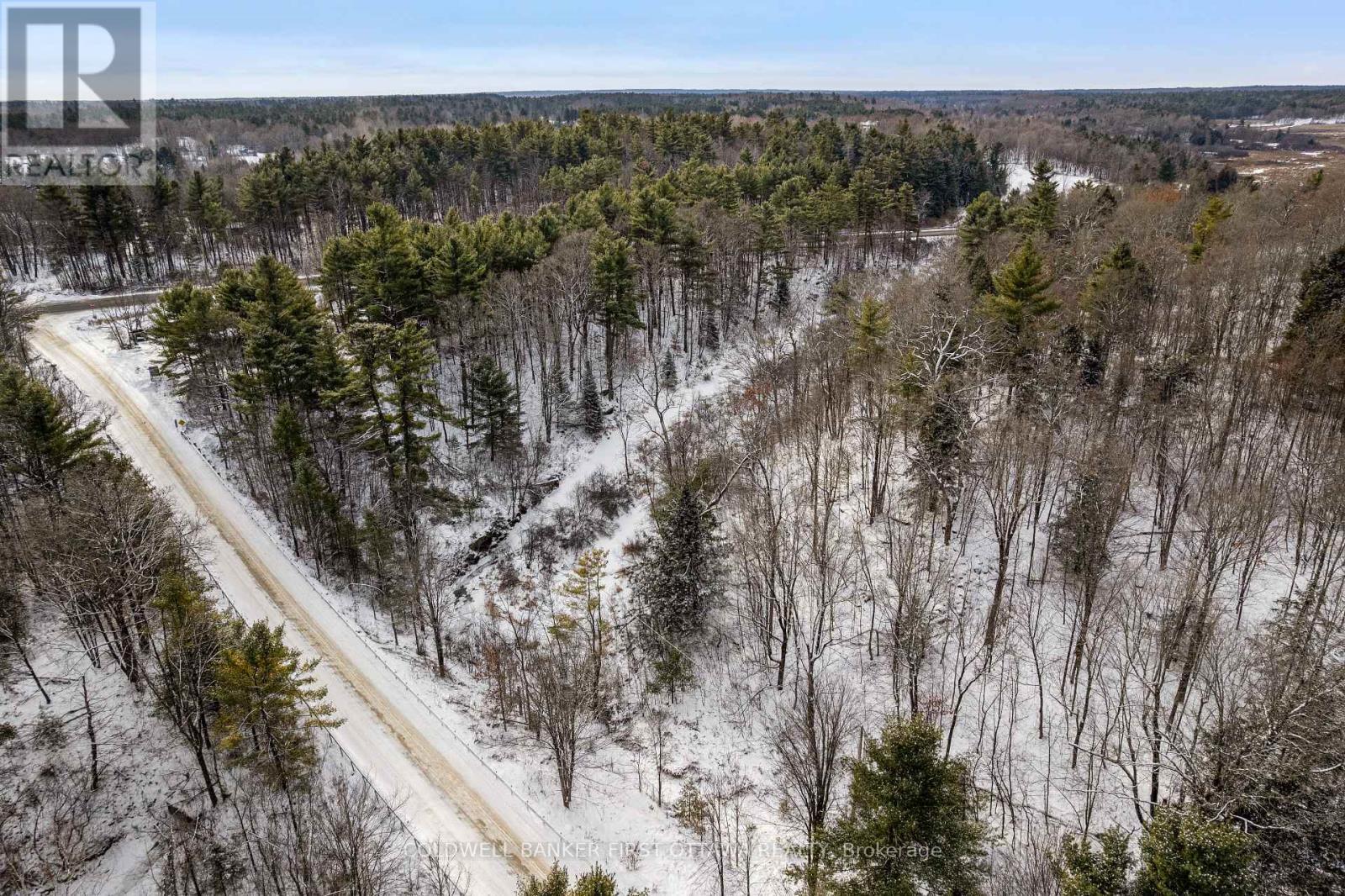 Hydro and Bell lines near road - 115 Doran Road, Tay Valley, ON