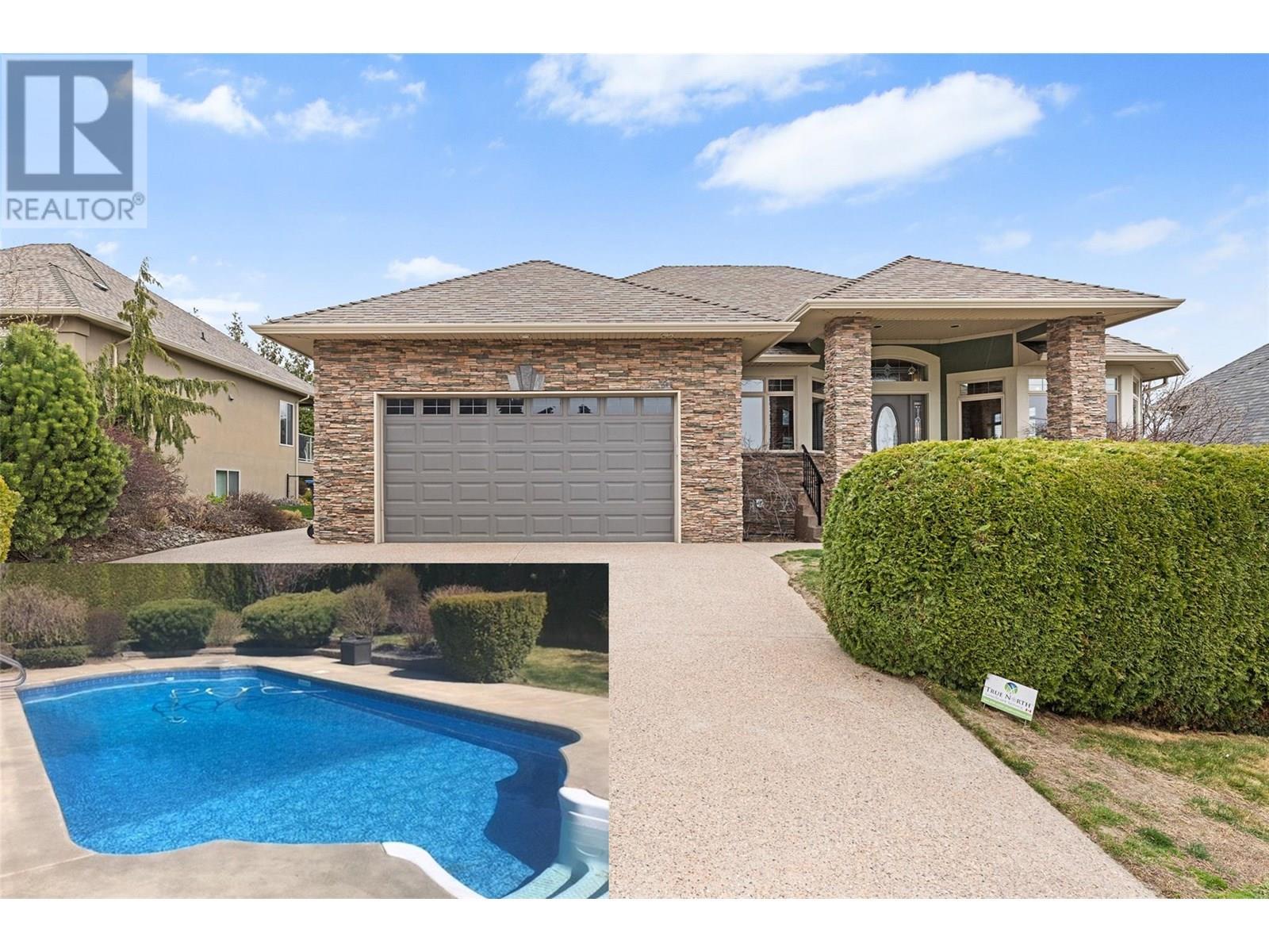 3079 Thacker Drive, West Kelowna, BC - Outdoor With In Ground Pool