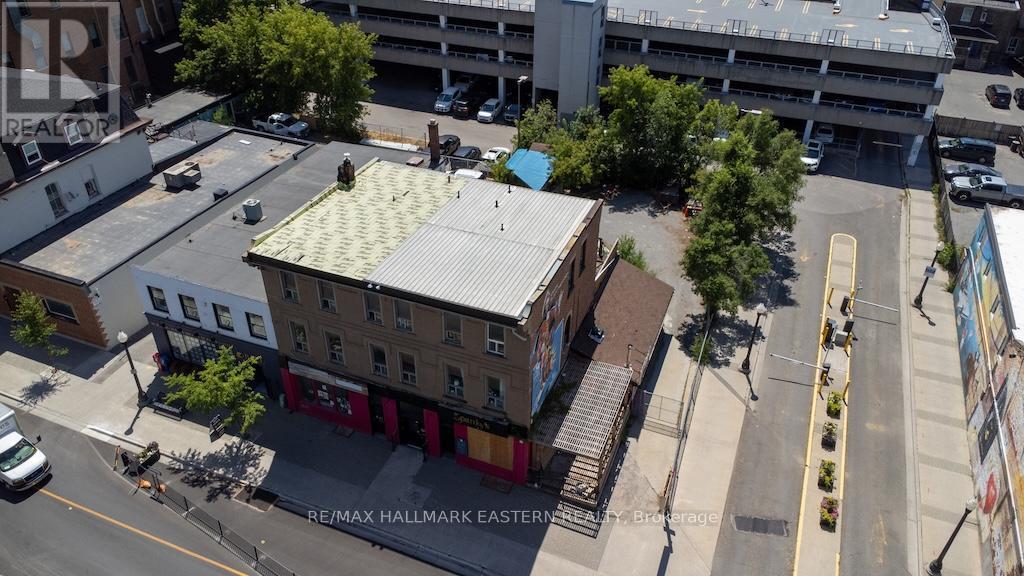 Aerial Side View - 197 Hunter Street W, Peterborough (Town Ward 3), ON