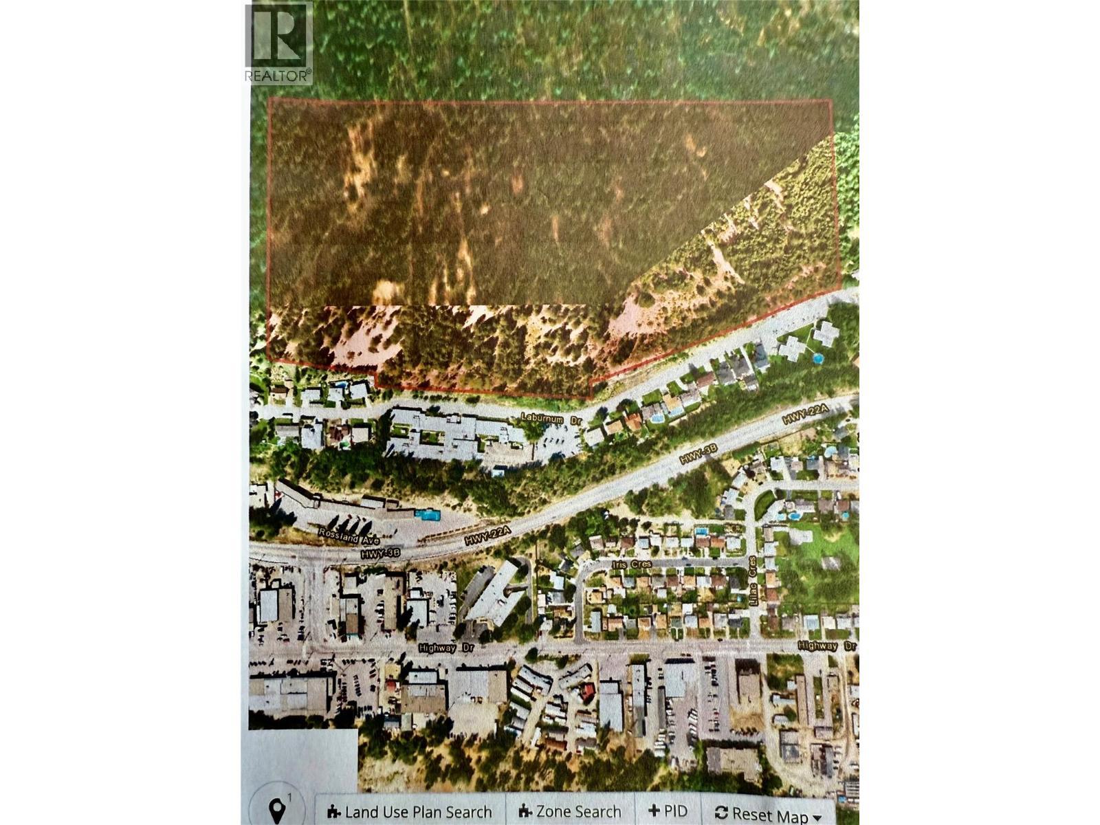 Approxamate lot lines - Sublot 3 Laburnum Drive, Trail, BC