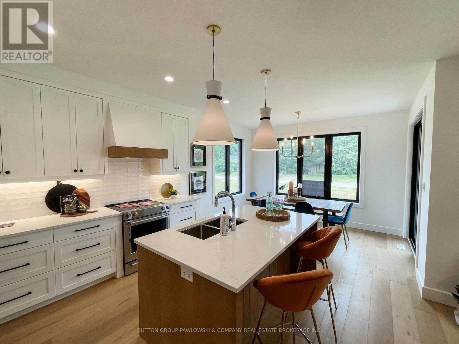 Lot #41 - 22 Sullivan Street, South Huron (Stephen), ON - Indoor Photo Showing Kitchen With Double Sink With Upgraded Kitchen