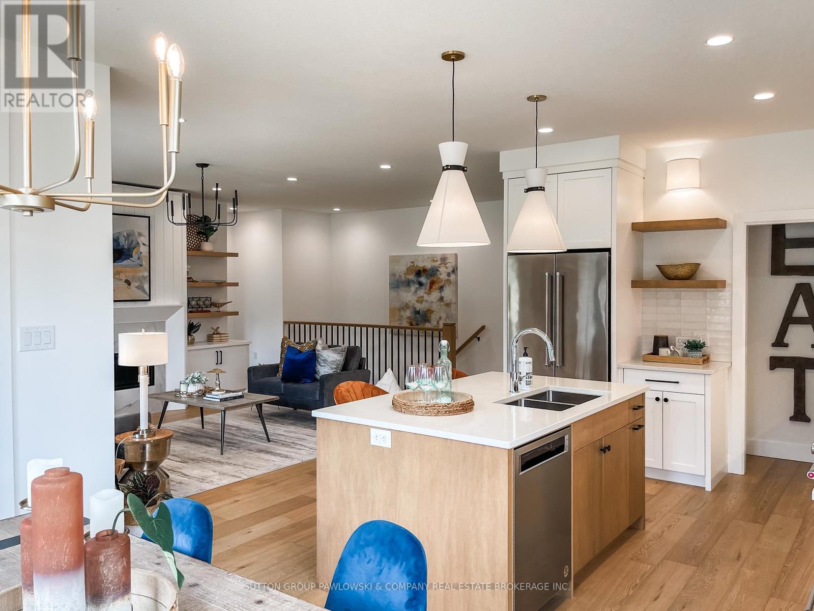 Lot #41 - 22 Sullivan Street, South Huron (Stephen), ON - Indoor Photo Showing Kitchen With Double Sink With Upgraded Kitchen