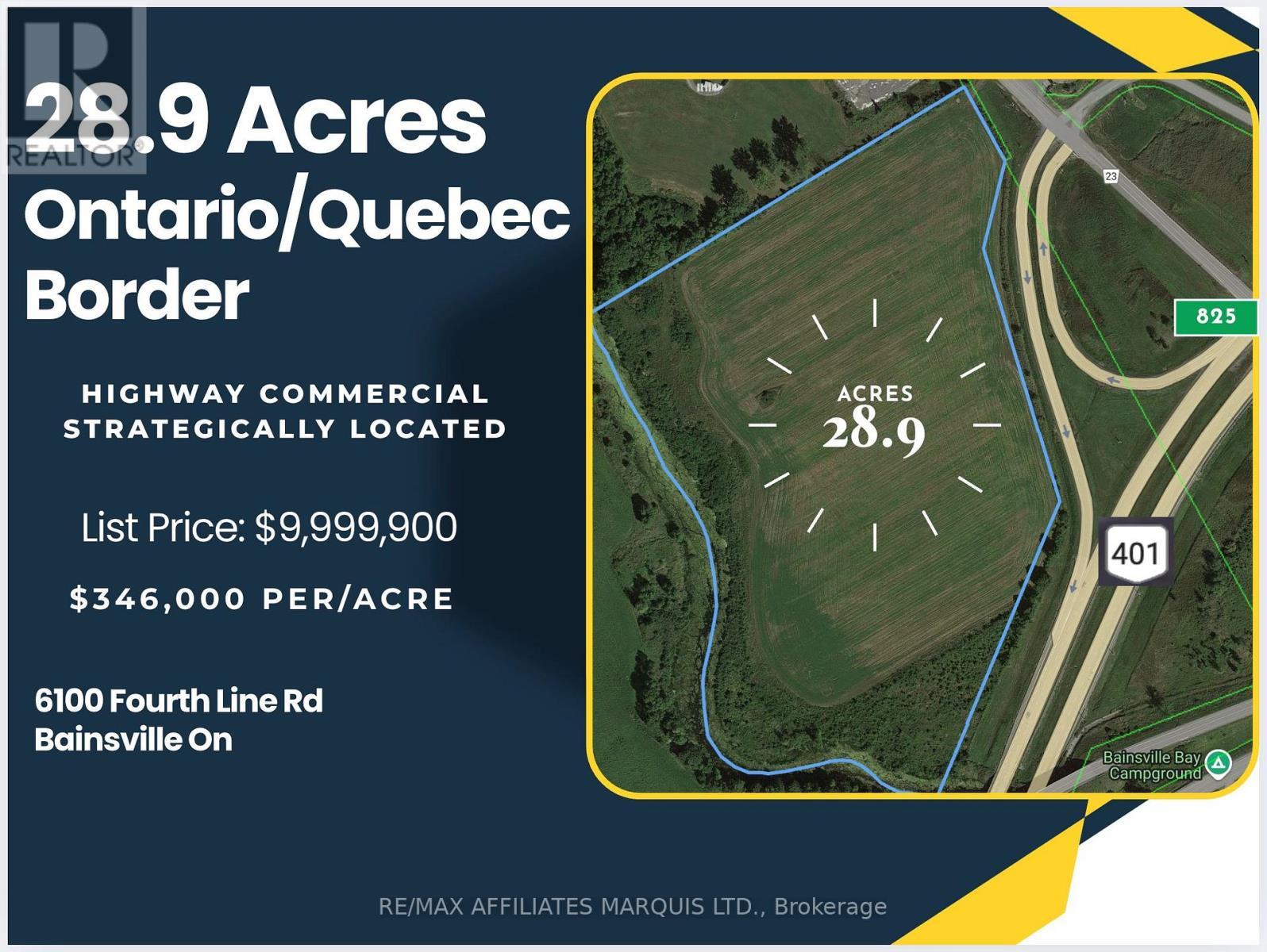 6100 Fourth Line Rd Road, South Glengarry, ON