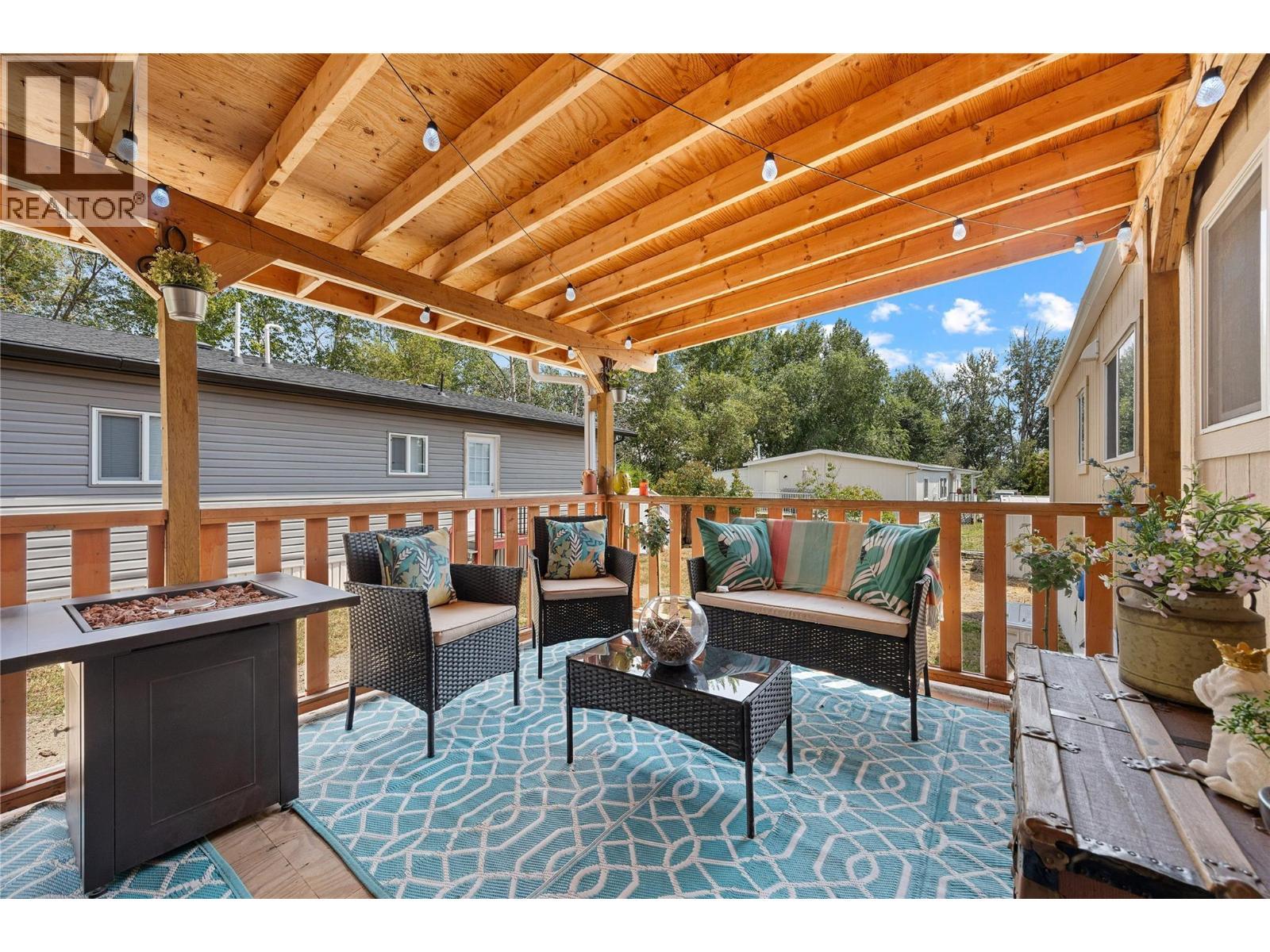 Spacious covered deck - 1881 Boucherie Road Unit# 59, Westbank, BC