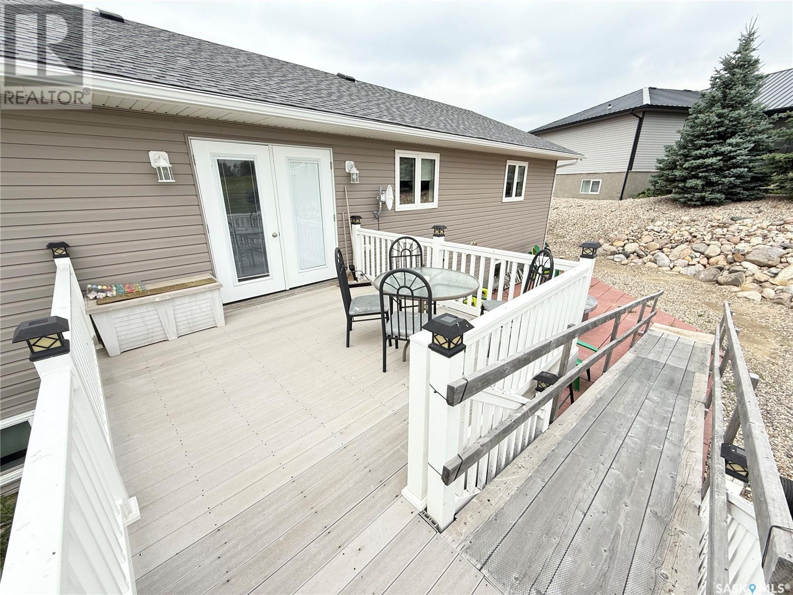 4 Island View, Cymri Rm No. 36, SK - Outdoor With Deck Patio Veranda With Exterior