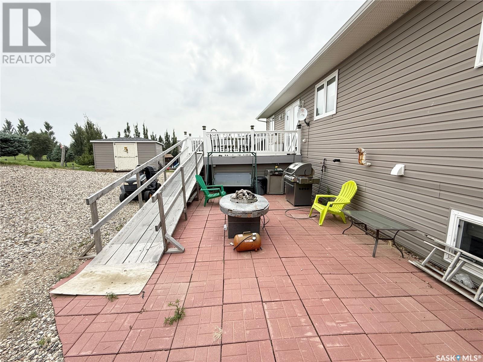 4 Island View, Cymri Rm No. 36, SK - Outdoor With Deck Patio Veranda With Exterior