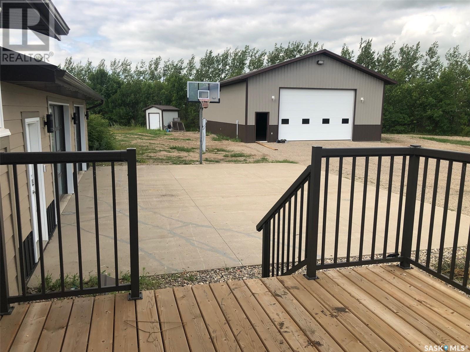 Prychak Acreage, Orkney Rm No. 244, SK - Outdoor With Deck Patio Veranda With Exterior