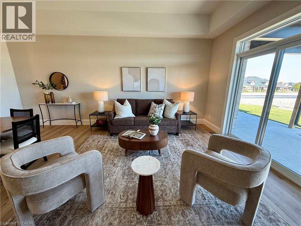 93 Bedell Drive, Drayton, ON - Indoor Photo Showing Living Room