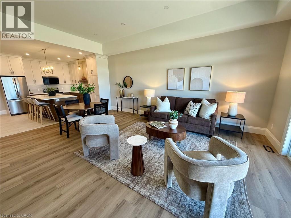 93 Bedell Drive, Drayton, ON - Indoor Photo Showing Living Room