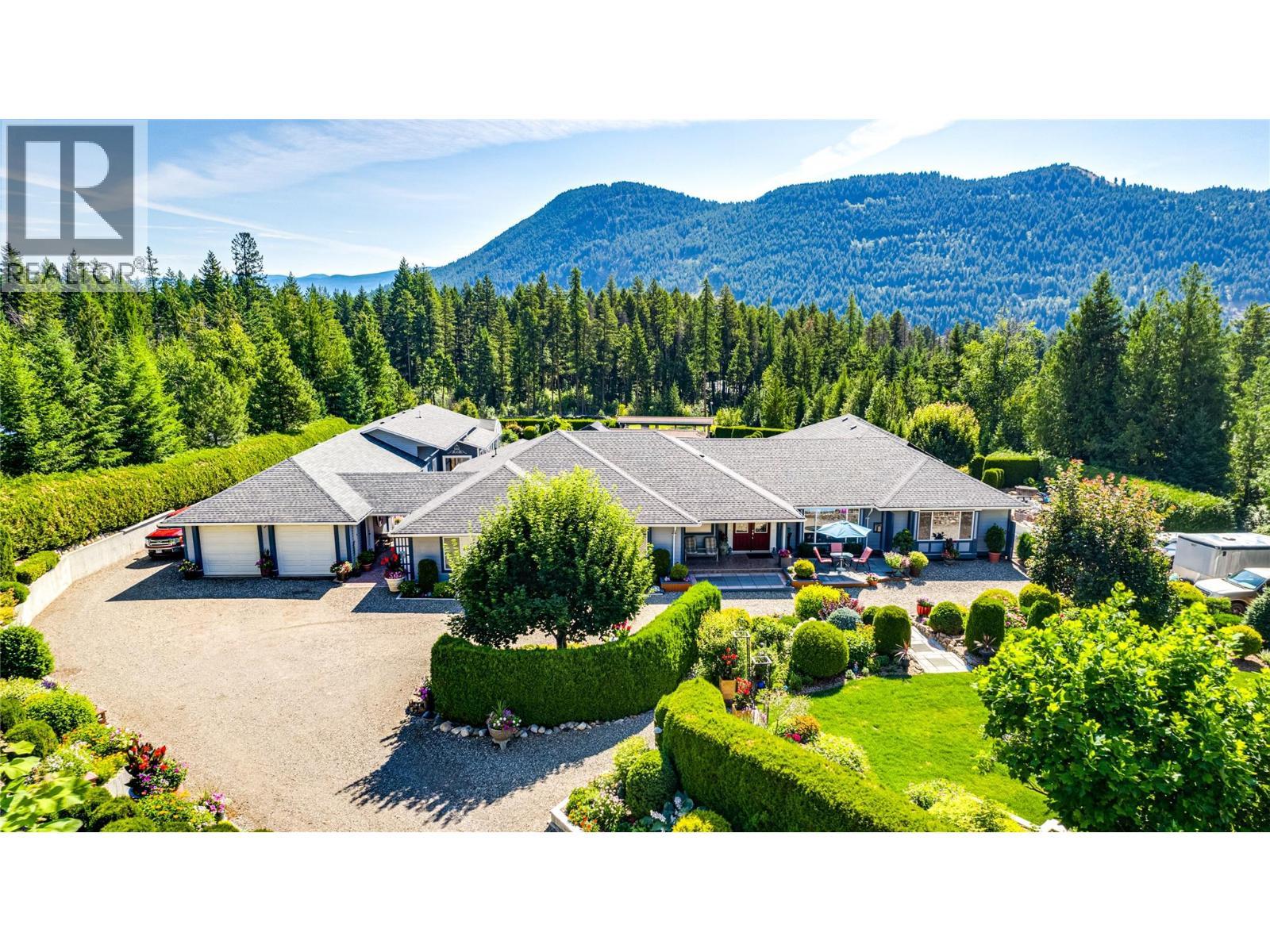 39 Ladyslipper Road, Lumby, BC - Outdoor With View