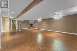 Lower Level - Enormous Rec Room with Gas Fireplace -