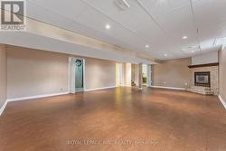 Lower Level - Enormous Rec Room with Gas Fireplace -