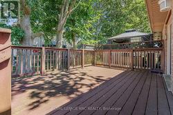 Back Deck off of Patio Doors -